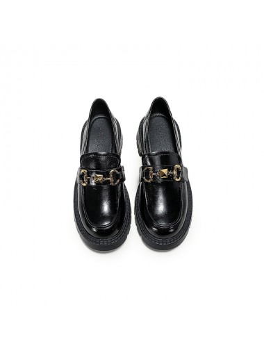 [人氣日系小皮鞋]  No.39 - JK PLATFORM LOAFERS 39EX-Shin